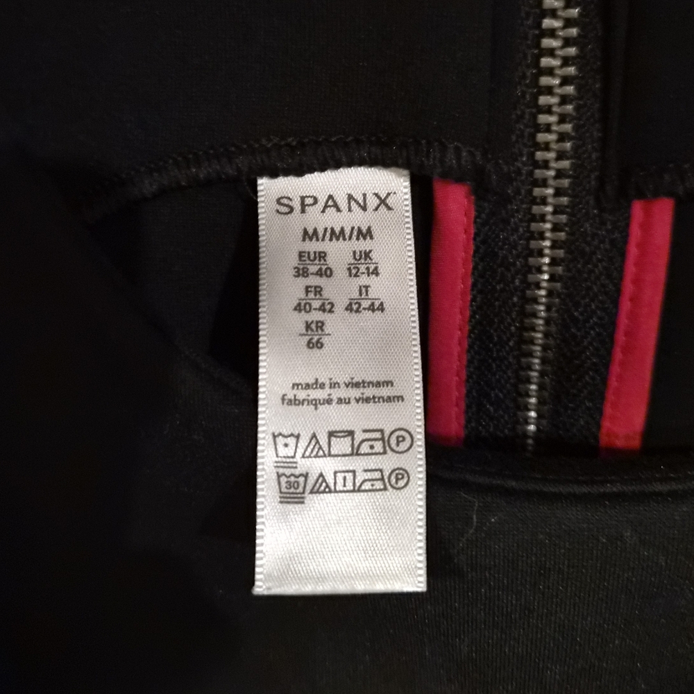 SPANX Classic Black Midi Dress - Picture 5 of 7